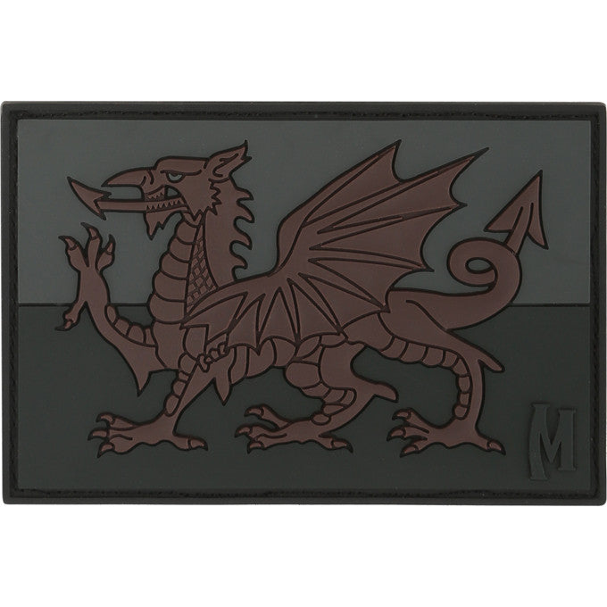 WALES FLAG PATCH - MAXPEDITION, Patches, Military, CCW, EDC, Tactical, Everyday Carry, Outdoors, Hiking, Camping, Bushcraft, Gear, Police Gear, Law Enforcement
