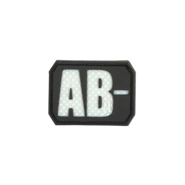 AB- BLOOD TYPE PATCH - MAXPEDITION, Patches, Military, CCW, EDC, Tactical, Everyday Carry, Outdoors, Nature, Hiking, Camping, Bushcraft, Gear, Police Gear, Law Enforcement