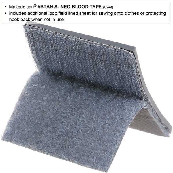 A- Negative Blood Type - Removable Patch