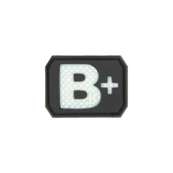 B+ BLOOD TYPE PATCH - MAXPEDITION, Patches, Military, CCW, EDC, Tactical, Everyday Carry, Outdoors, Nature, Hiking, Camping, Bushcraft, Gear, Police Gear, Law Enforcement