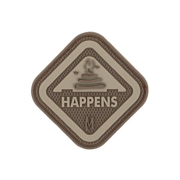 IT HAPPENS PATCH - MAXPEDITION, Patches, Military, CCW, EDC, Tactical, Everyday Carry, Outdoors, Nature, Hiking, Camping, Bushcraft, Gear, Police Gear, Law Enforcement