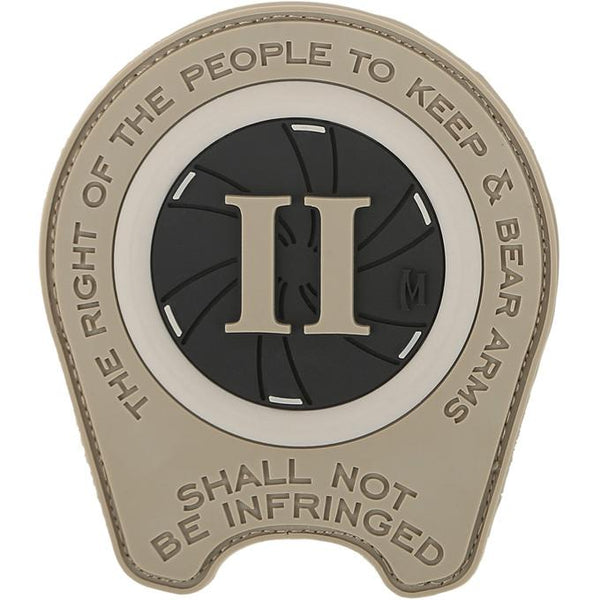 RIGHT TO BEAR ARMS 1911 BARREL BRUSHING PATCH - MAXPEDITION, Patches, Military, CCW, EDC, Tactical, Everyday Carry, Outdoors, Nature, Hiking, Camping, Bushcraft, Gear, Police Gear, Law Enforcement